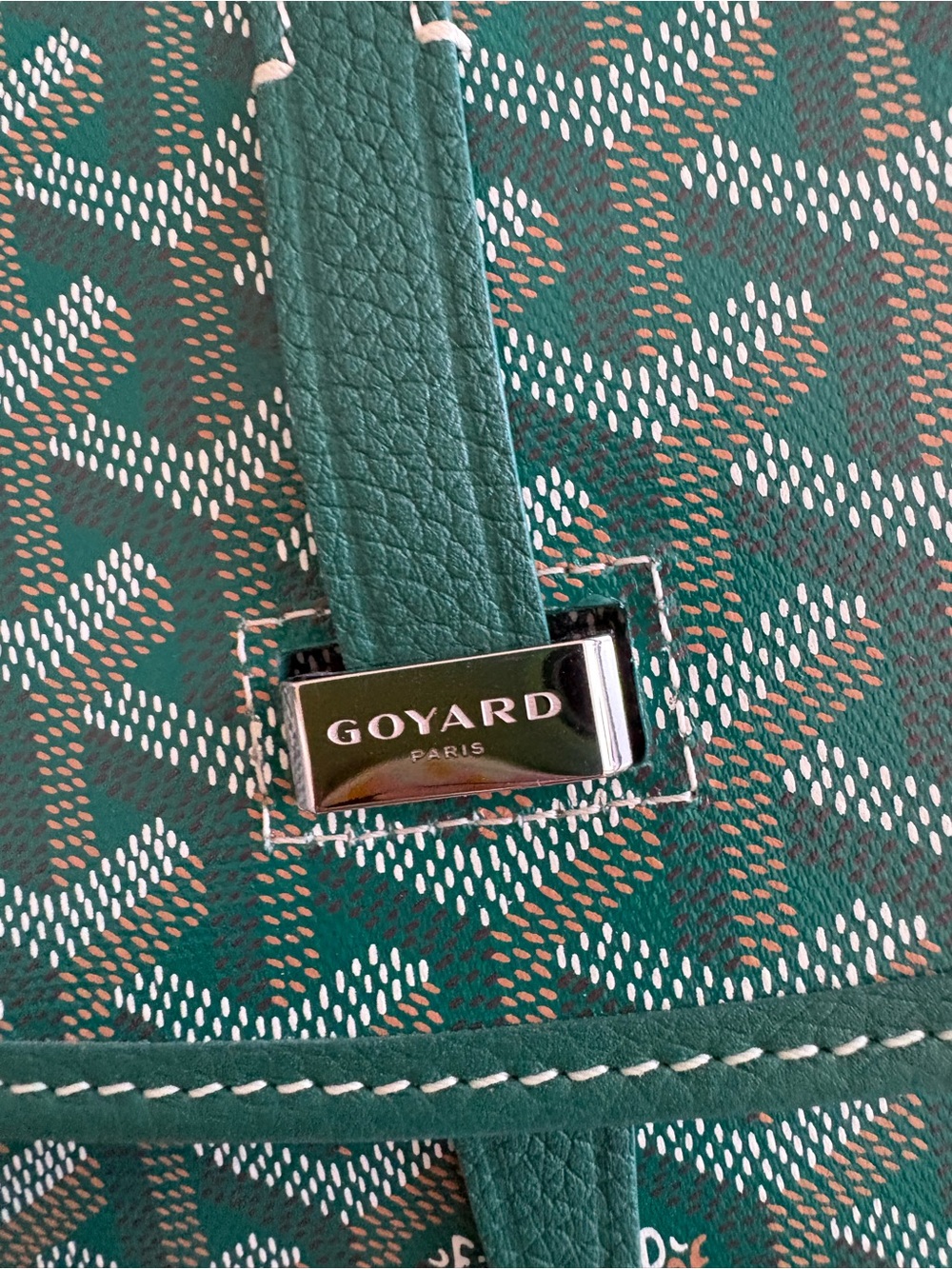 EUC/Like New - Goyard Belvedere PM, Vert - Picture 5 of 8
